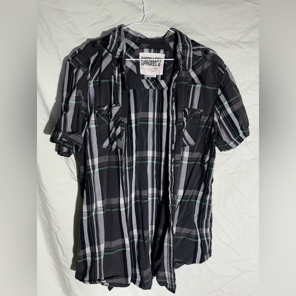 Distillery Apparel Short Sleeve Button Down